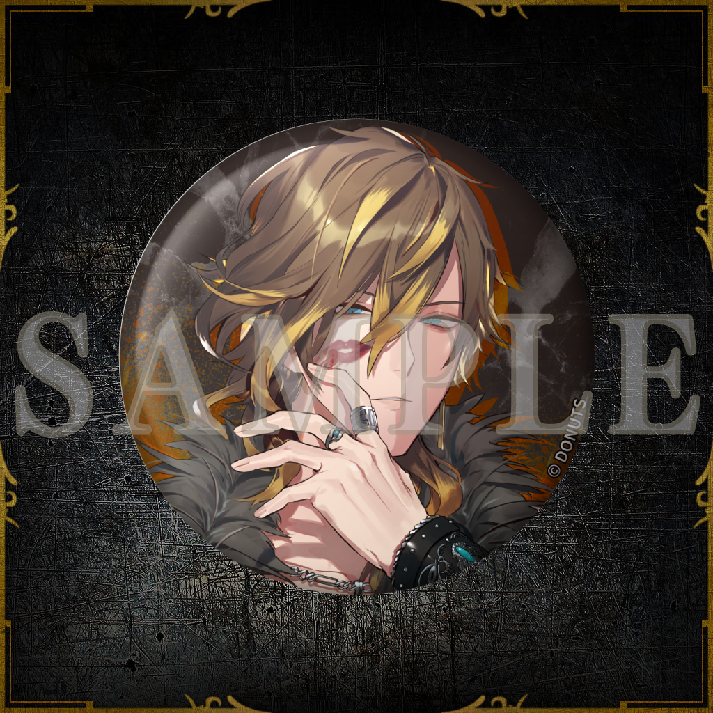 57mm缶バッジ 2nd Anniversary Exhibition ver. – ブラックスター