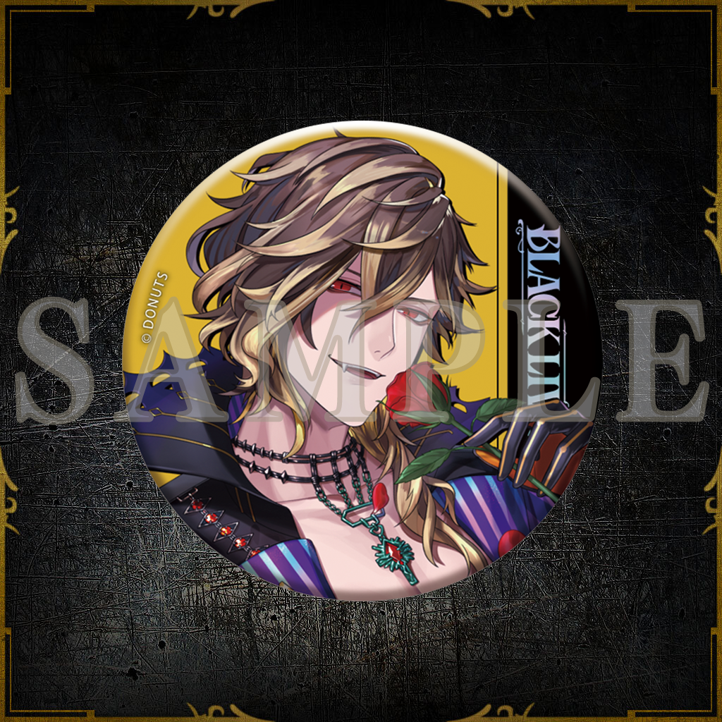 BLACK LIVEⅡ 57mm缶バッジ – ブラックスター -Theater Starless