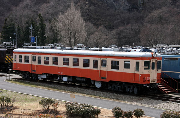 碓氷峠鉄道文化むらキハ20467