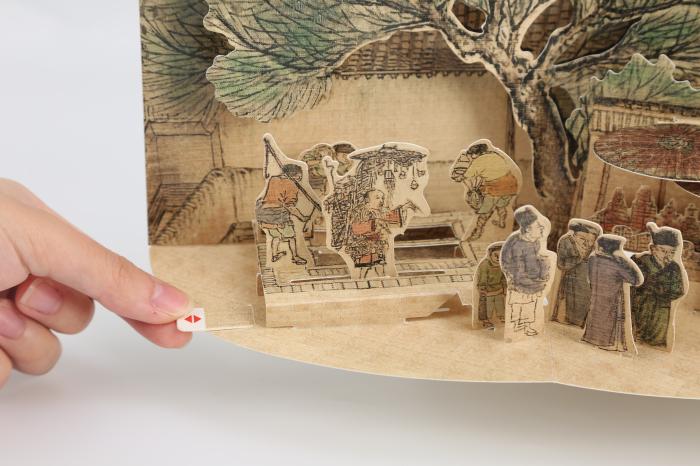 飛び出す「清明上河図」が話題に 6年かけて製作--人民網日本語版--人民日報