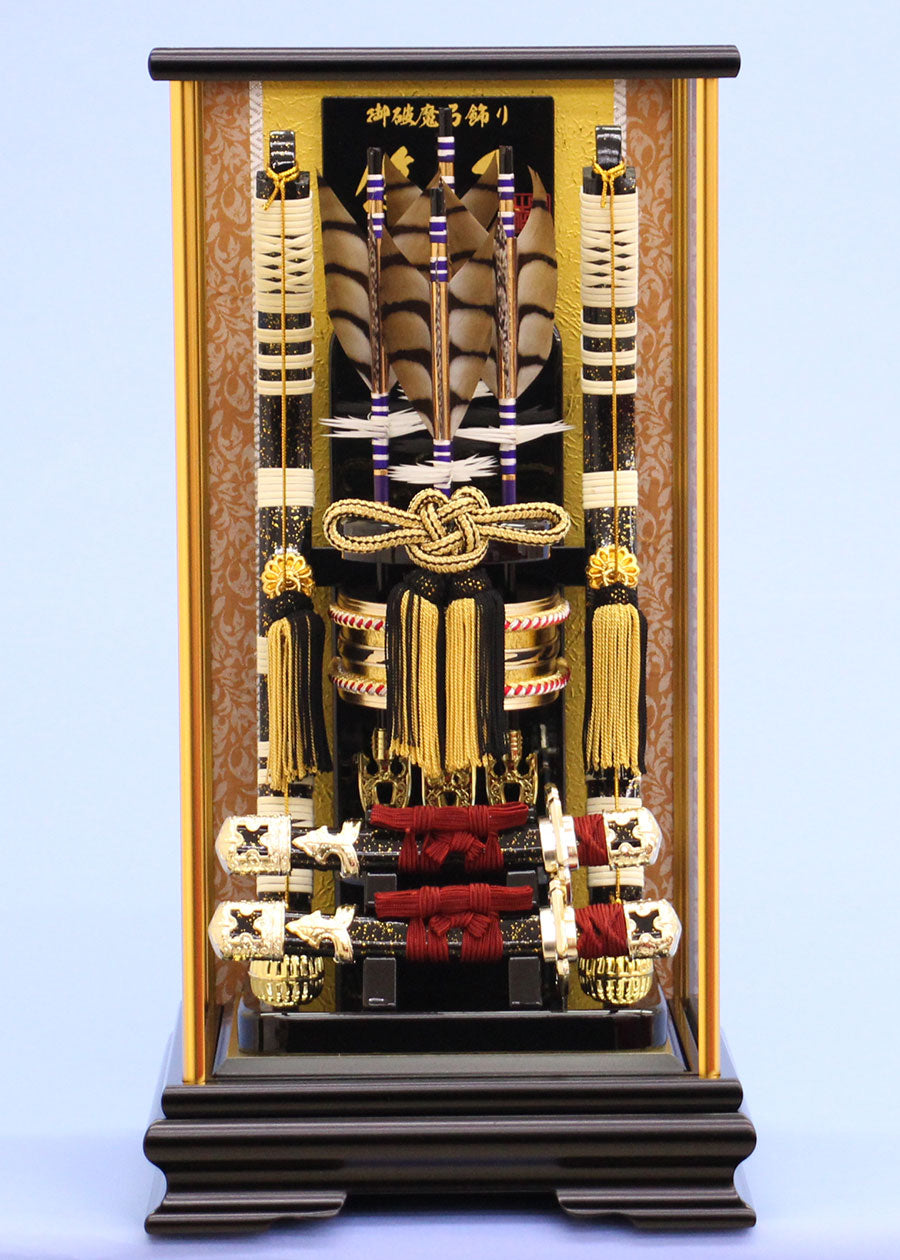 破魔弓ケース飾り 高さ43cm 12号 悠久 – 寿鳳人形の東芸
