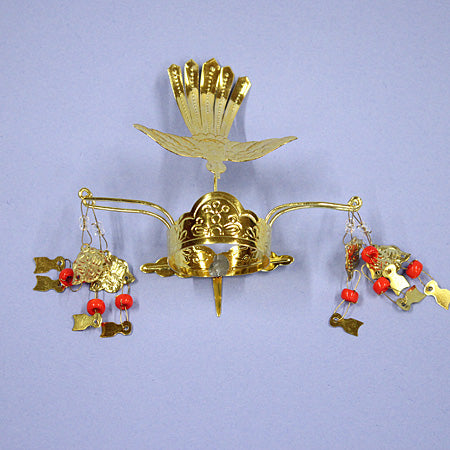 雛人形の持ち物、小道具 羽衣天冠 ③特大サイズ – 寿鳳人形の東芸