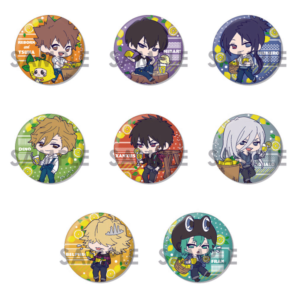 家庭教師ヒットマンREBORN! トレーディング缶バッジ-レモネード