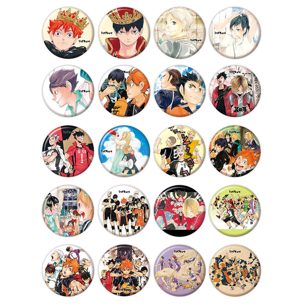 ハイキュ一!! コレクション缶バッジ 原作 第3弹 10点未開封 ハイキュー!!