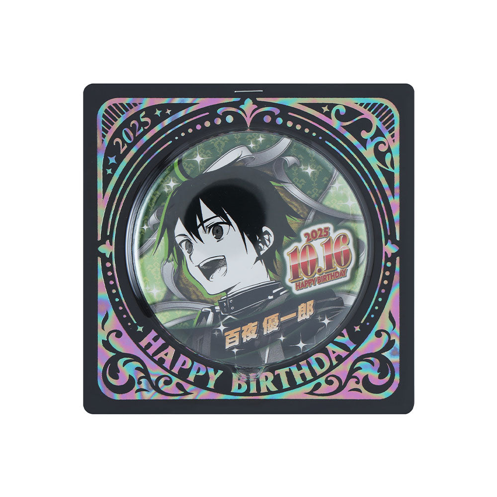 終わりのセラフ』バースデイ缶バッジ 百夜優一郎 – JUMP SHOPオンライン