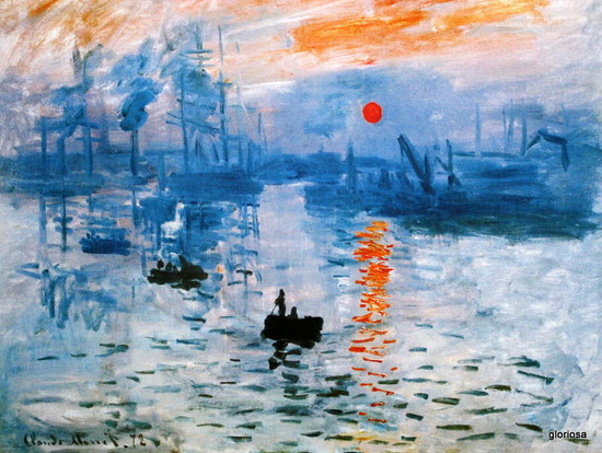 クロードモネの木漏れ日の裸婦の模写、パステル額入り、油絵、F6号