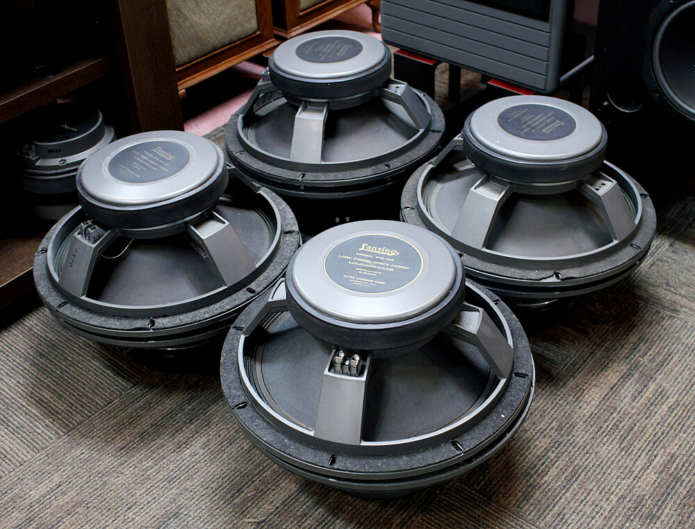 ALTEC 515-8G & HP ウーファー大量入荷です。 | オーディオ買取