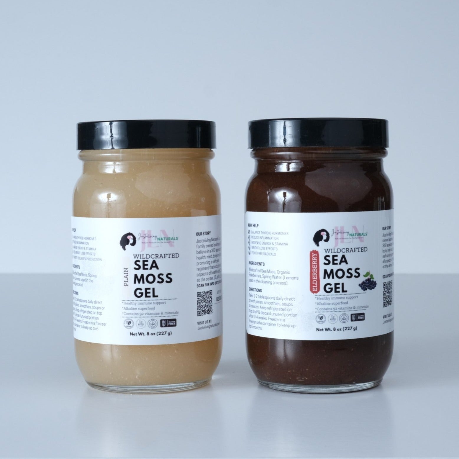 Wildcrafted Sea Moss Gel – Justeliving Naturals