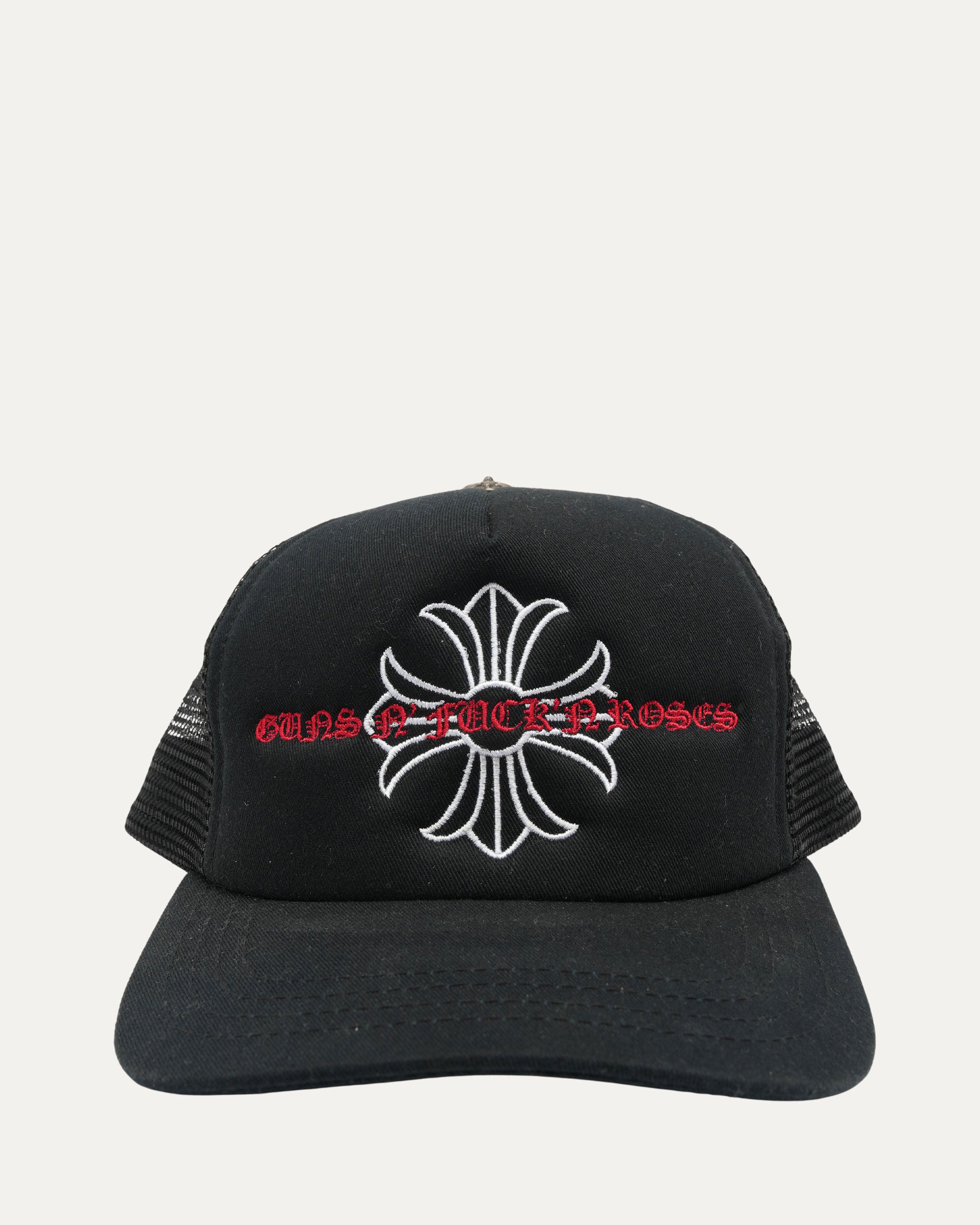 Chrome Hearts Guns 'n Fuck'n Roses Trucker Hat – Justin Reed