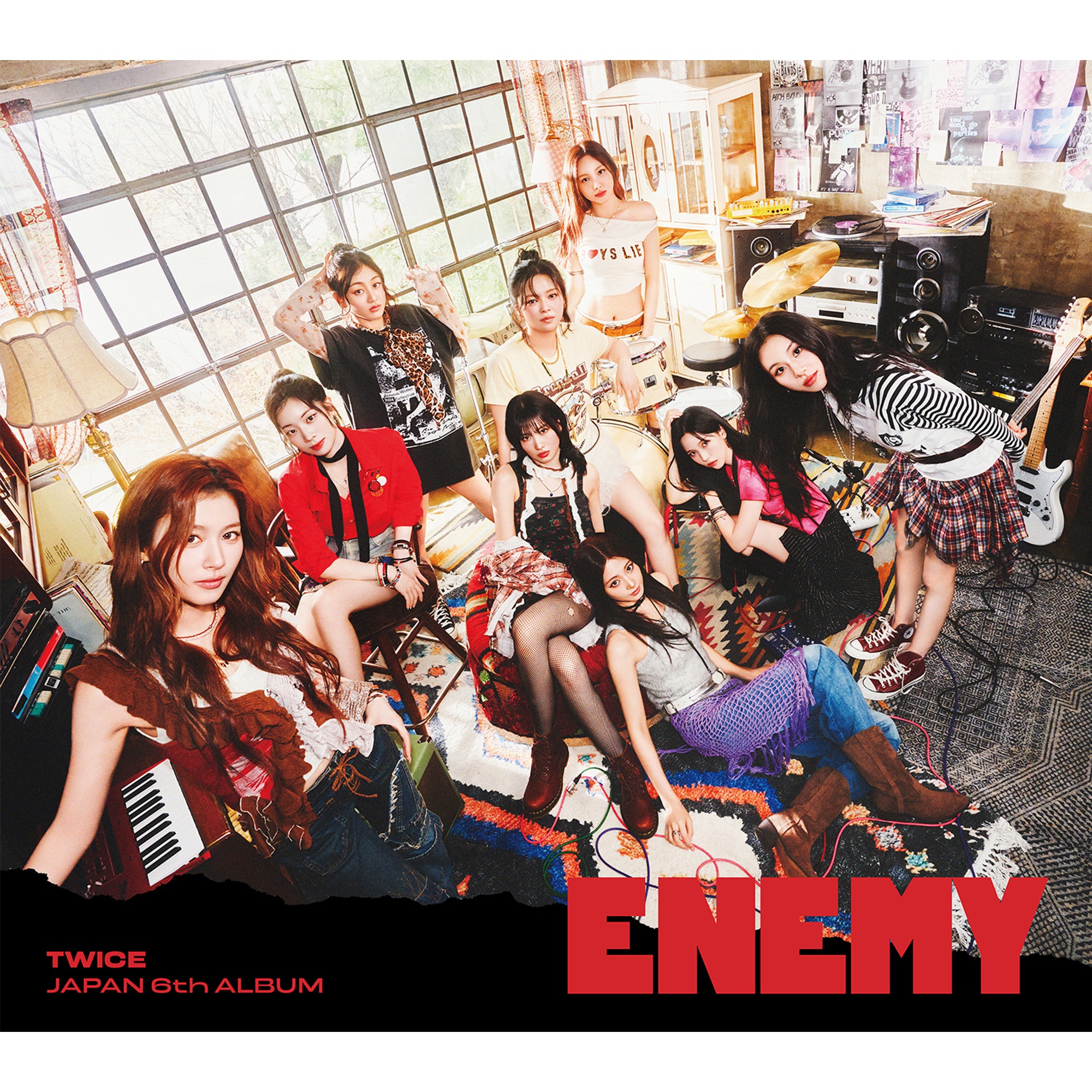 TWICE JAPAN 6th ALBUM『ENEMY』初回限定盤A – JYP JAPAN ONLINE STORE
