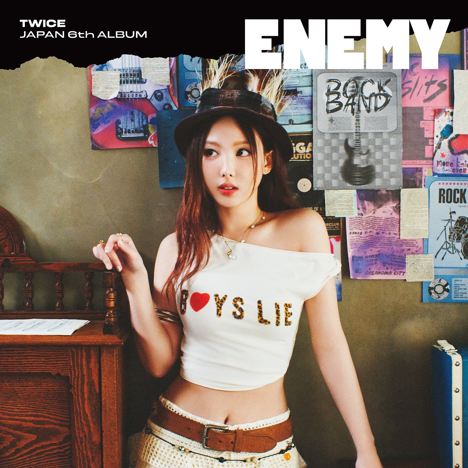 TWICE JAPAN 6th ALBUM『ENEMY』NAYEON盤 – JYP JAPAN ONLINE STORE