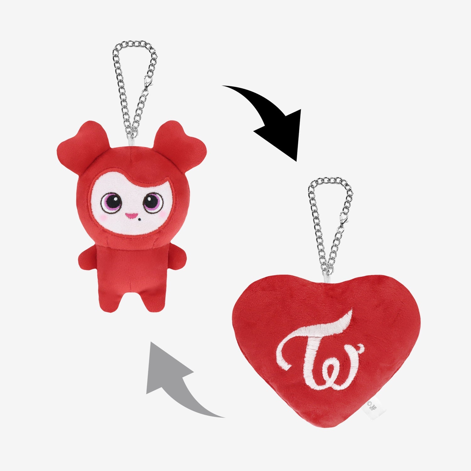 BABY LOVELYS REVERSIBLE BAG CHARM - Baby CHAENGVELY / TWICE『THIS