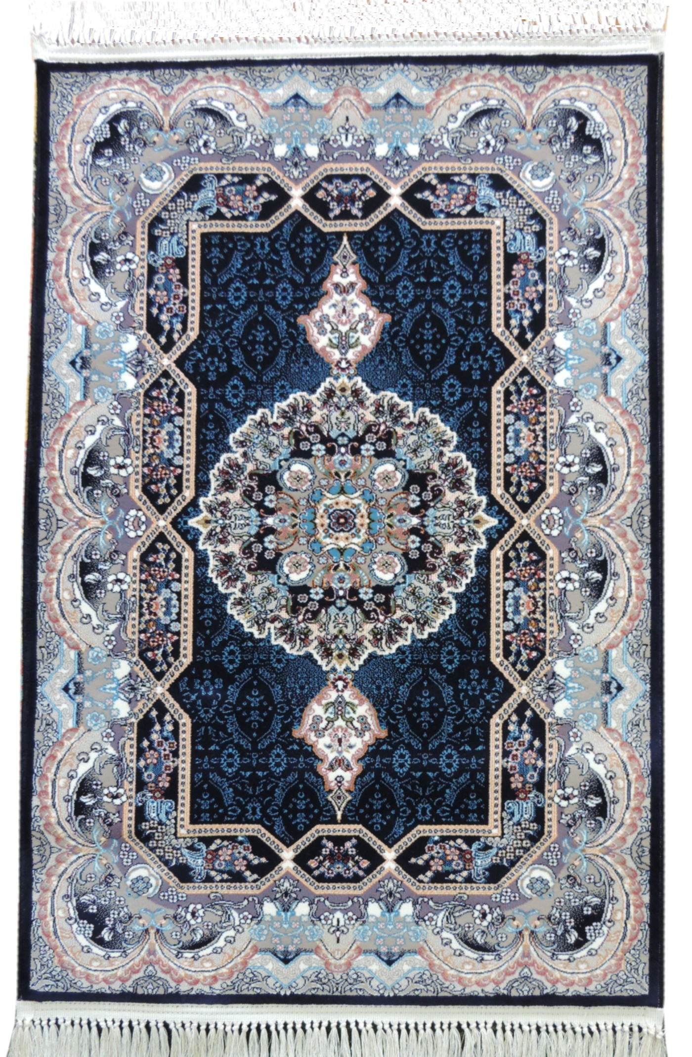 ペルシャ絨毯 カーペット ラグ 63万ノット 高密度 ソフトタッチ