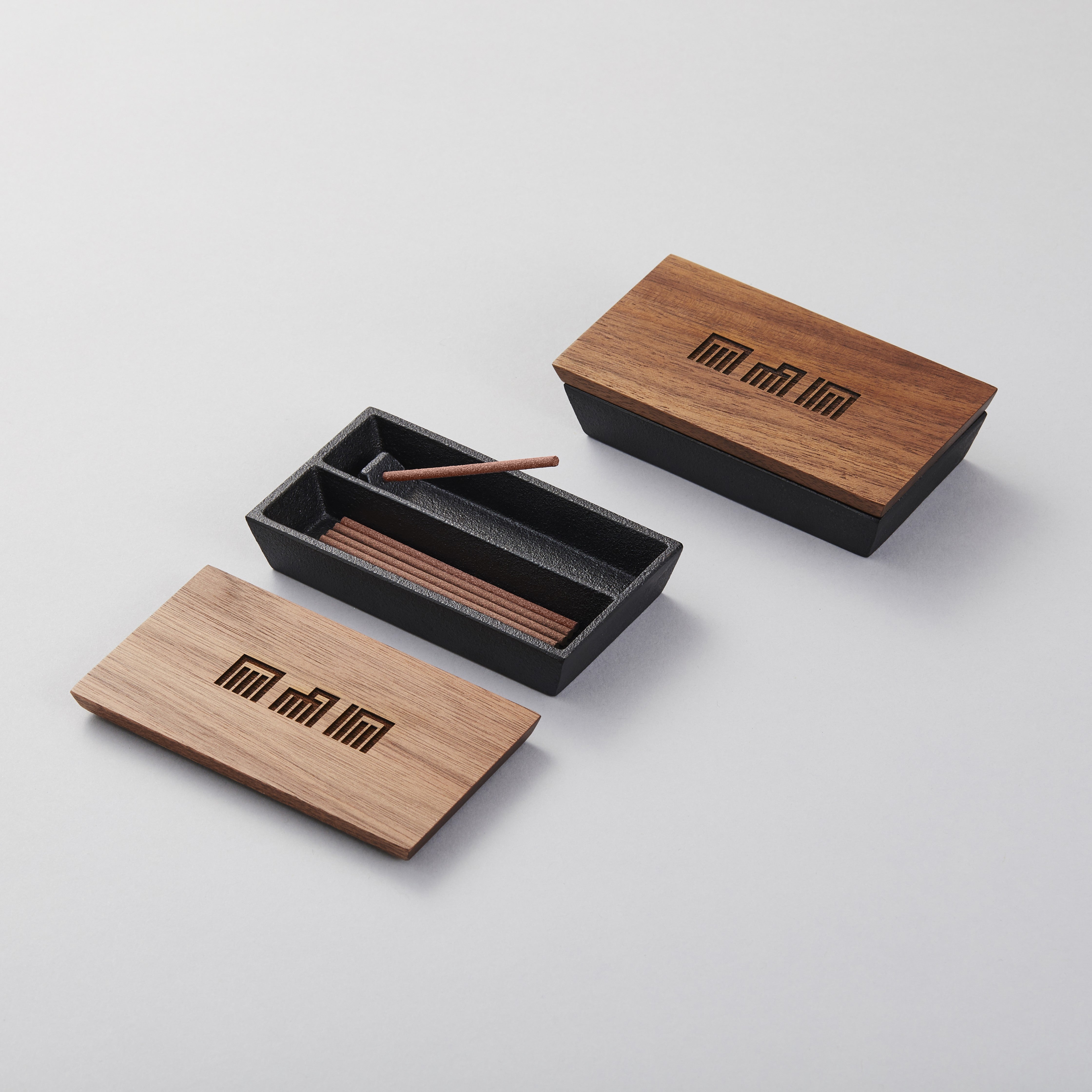 山形鋳物 合せ香箱 | 源氏香 | S | 鋳心ノ工房