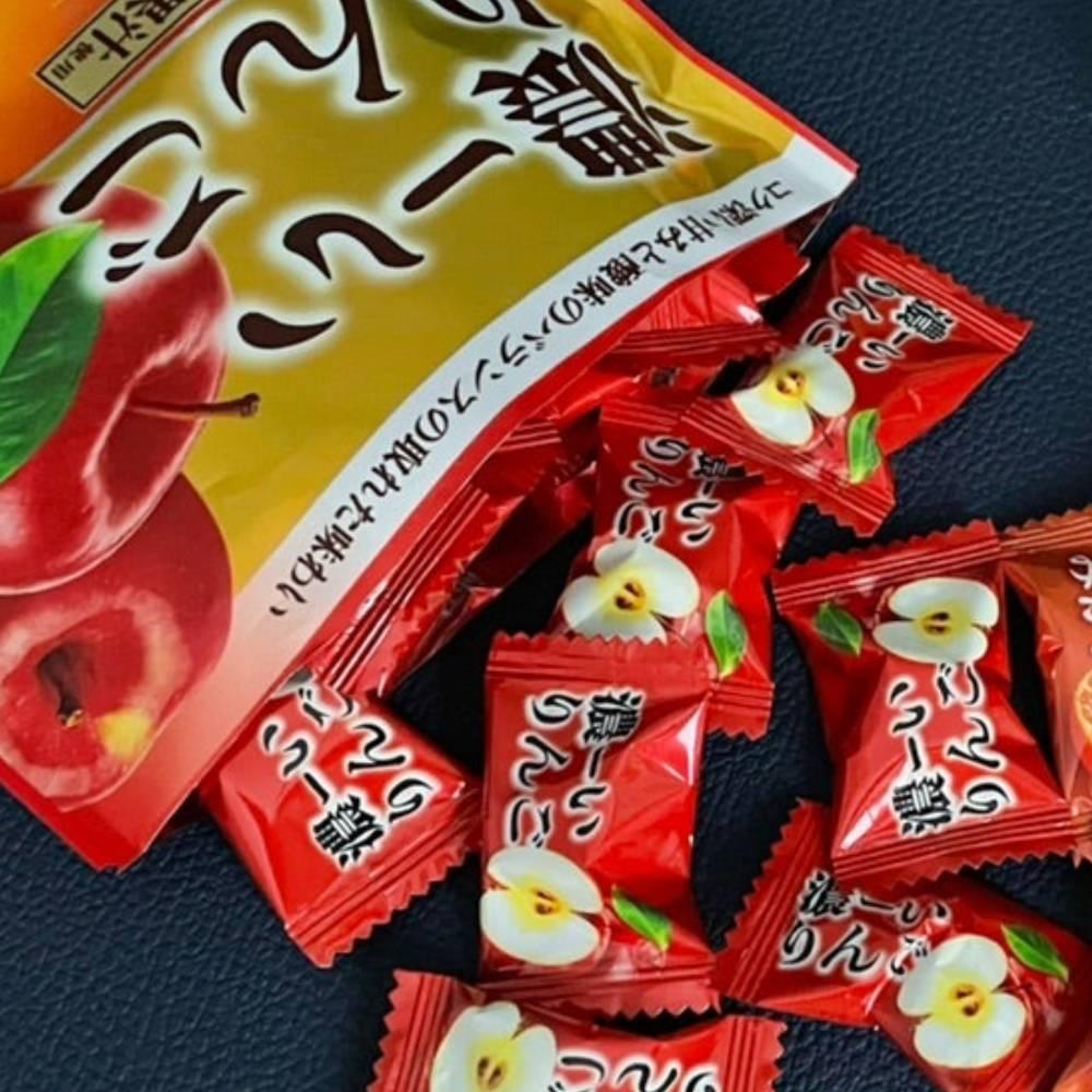 Asahi Koi Ringo Rich Apple Candy Sweet Hard Candy 80g