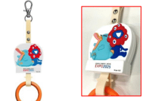 JR西日本 大阪・関西万博とコラボしたつり革グッズ 9月中旬から発売