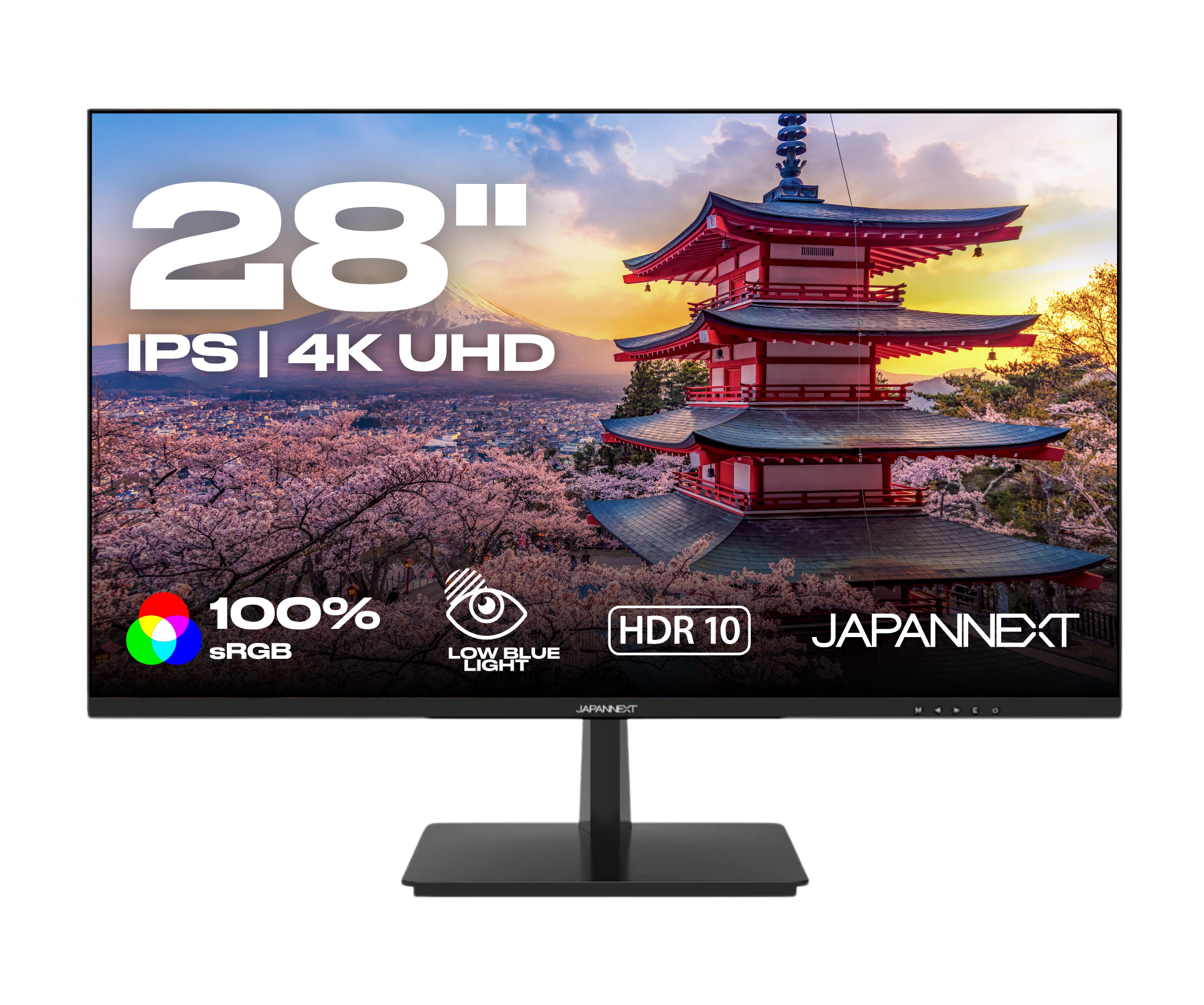 28-inch 4K UHD monitor - Japannext – JAPANNEXT