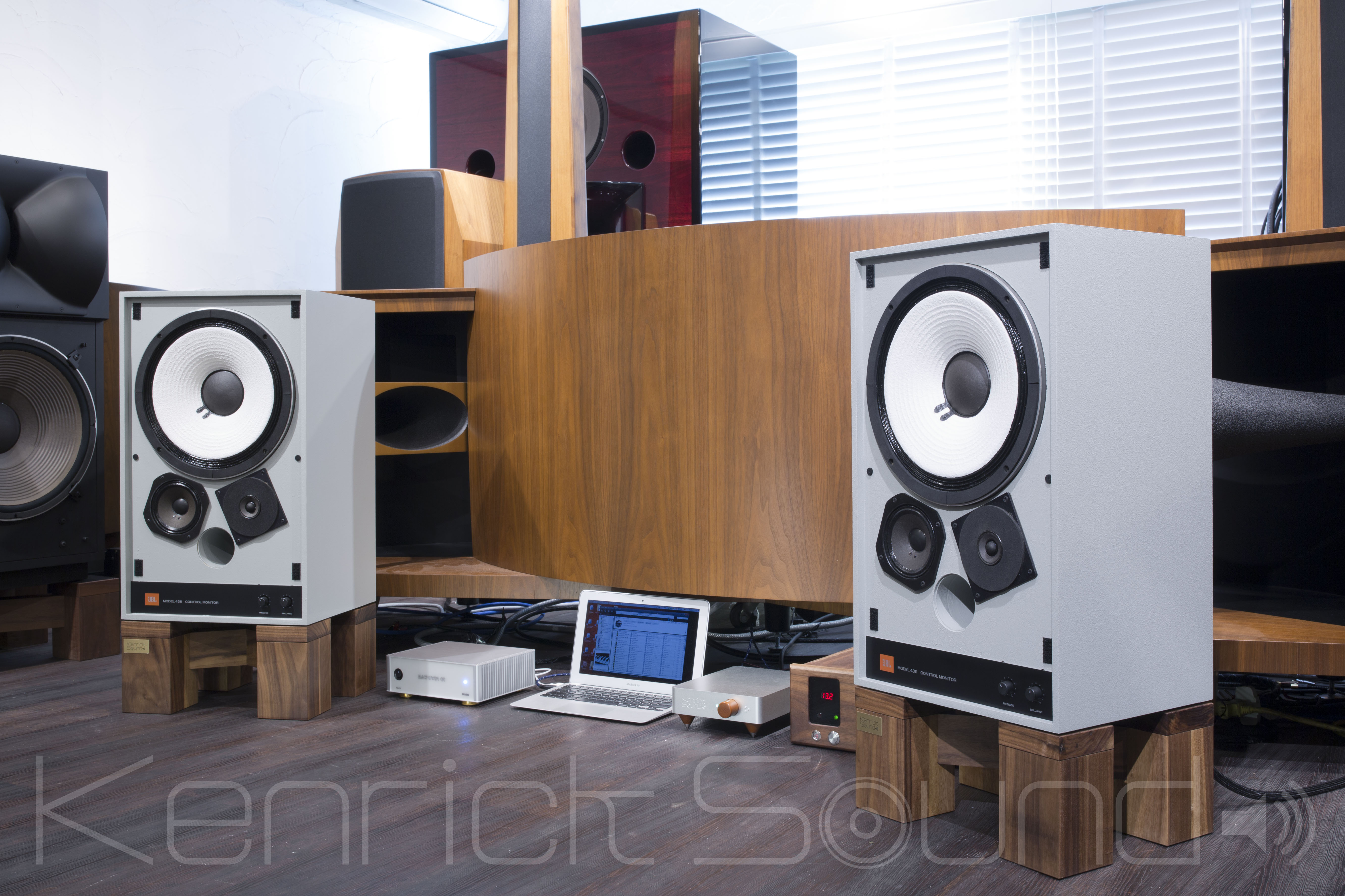 JBL 4311B 完璧なパフォーマンス KENRICKチューニング Silver Z Cap