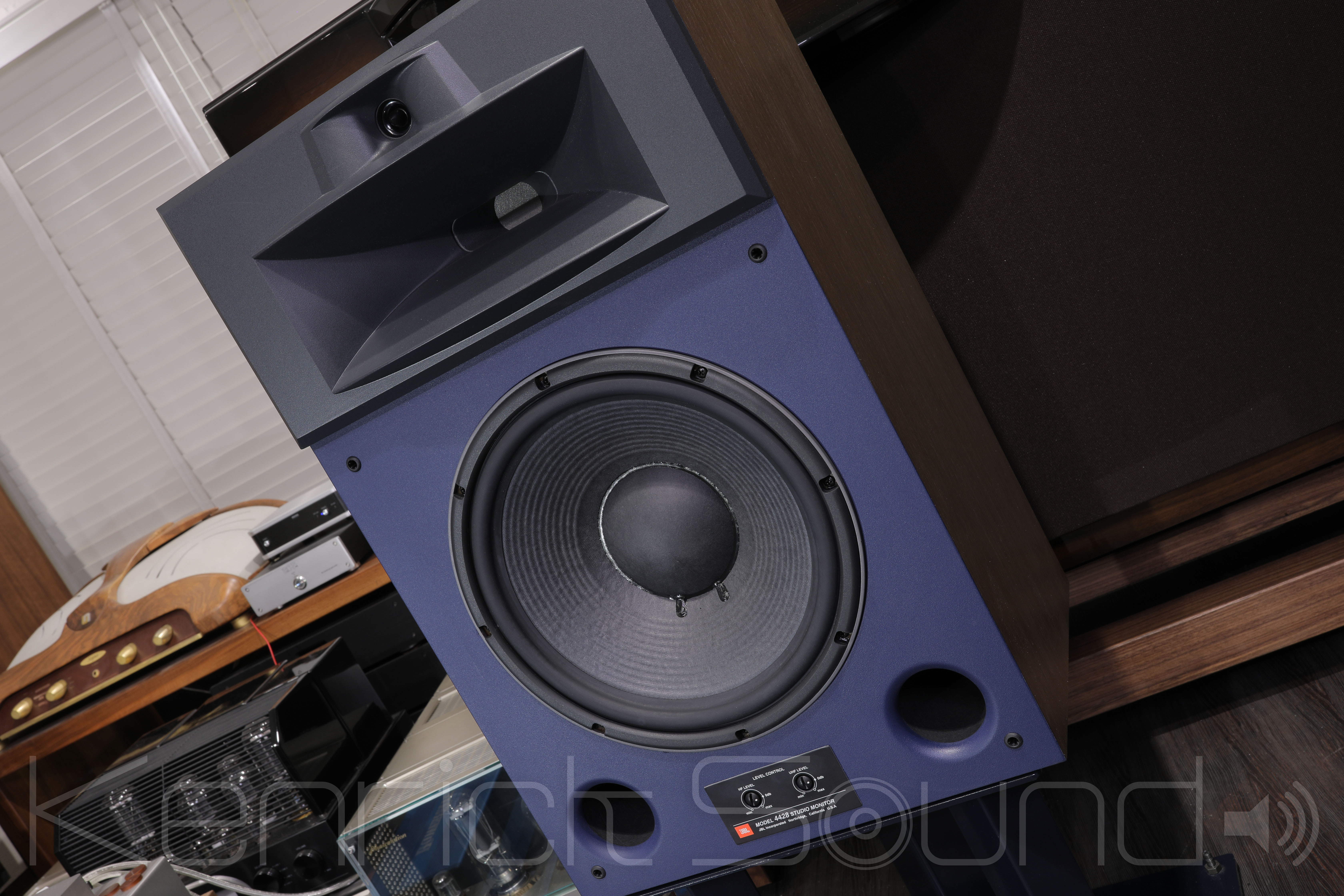 JBL 4428 スタジオモニター3way 純正スタンド・JS-350A付き ドライバー