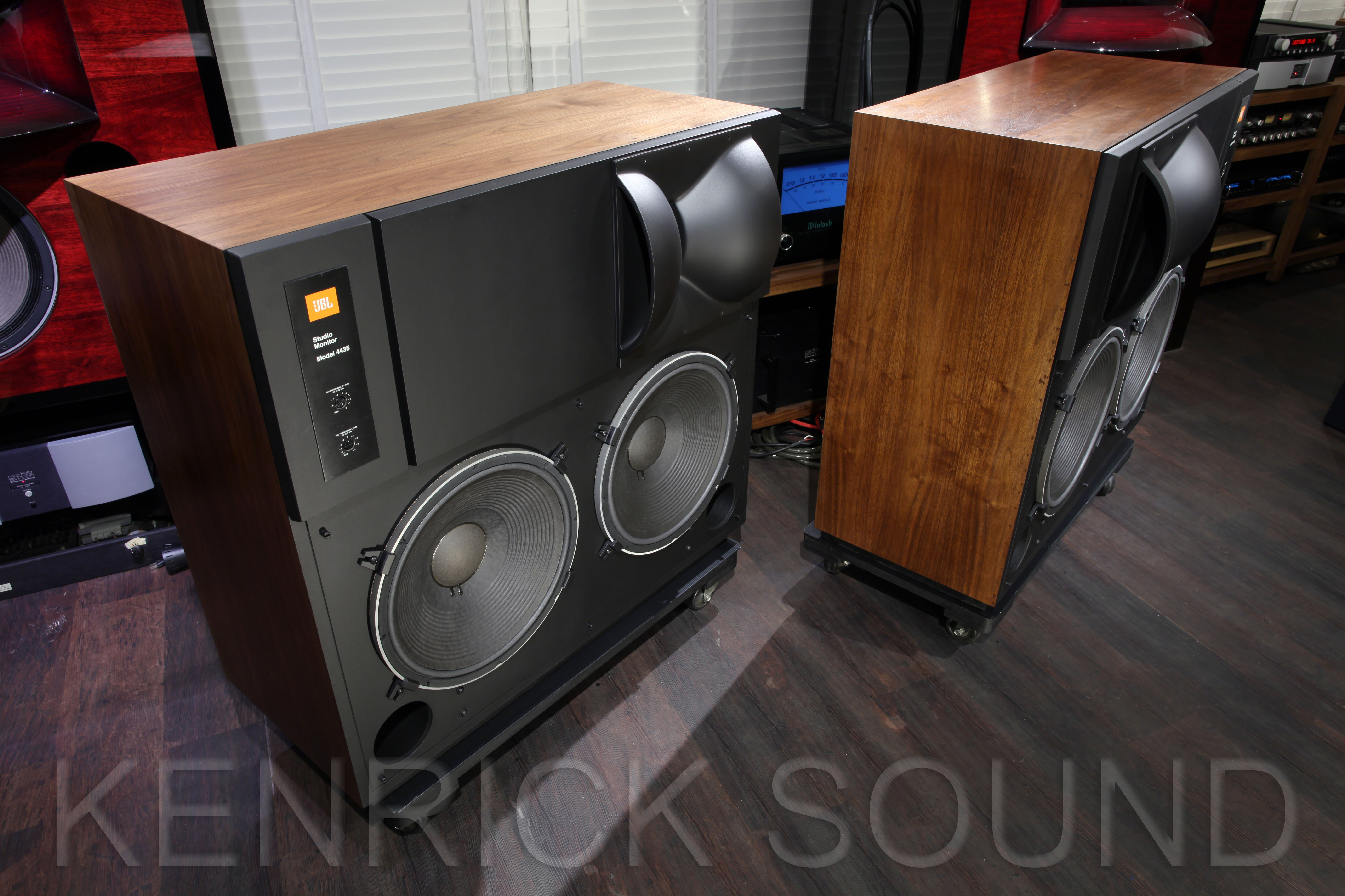 JBL 4435 憧れの38cmダブルウーファー ダンパー新品交換済