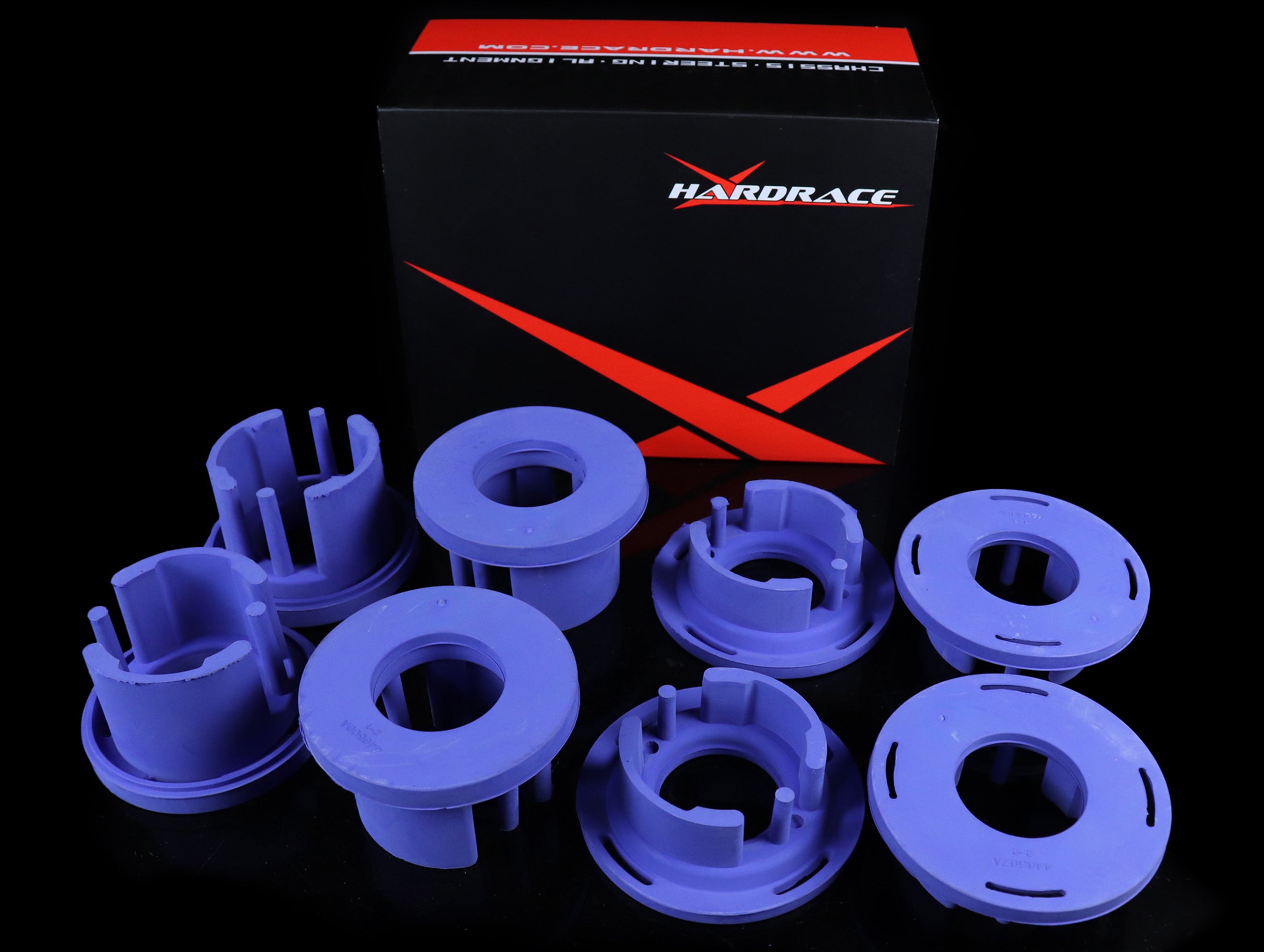 Hardrace Rear Crossmember Mount Bushing Inserts - Subaru Impreza