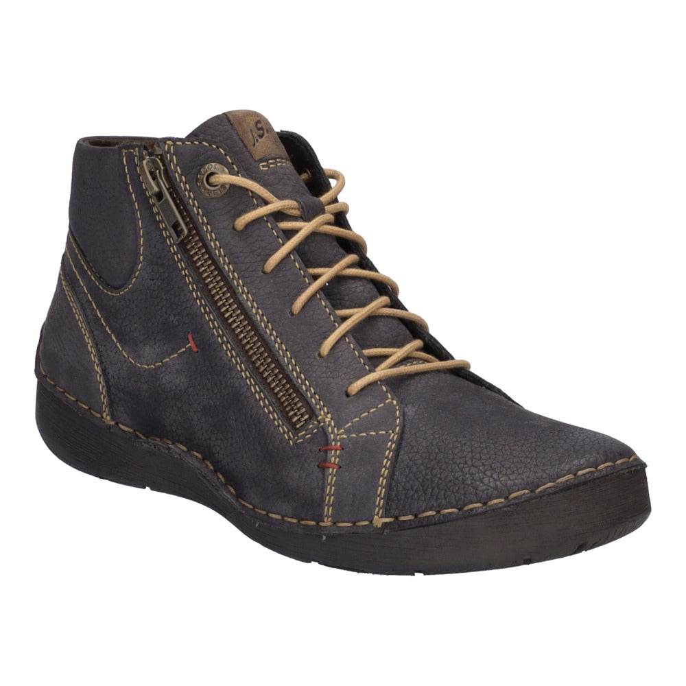 Fergey 67 | Women's Hand‑Sewn Nubuck Bootie | JOSEF SEIBEL