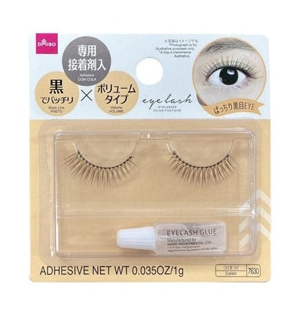 アイラッシュ（ブラック軸、接着剤付、N04） - 100均 通販 ダイソー