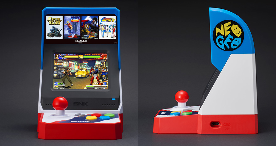 40本のNEOGEOゲームを内蔵する「NEOGEO mini（ネオジオ ミニ）」7月24