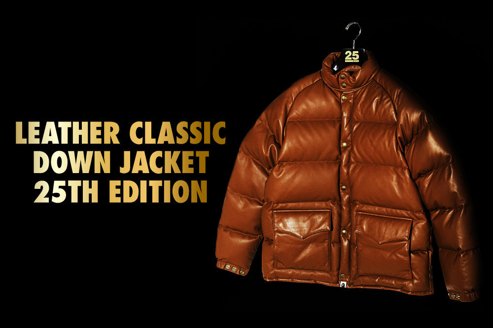 LEATHER CLASSIC DOWN 25TH | bape.com
