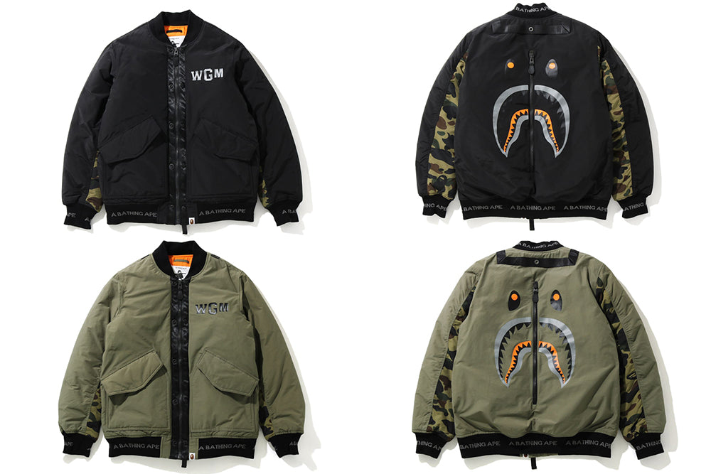 SHARK BOMBER JACKET | bape.com