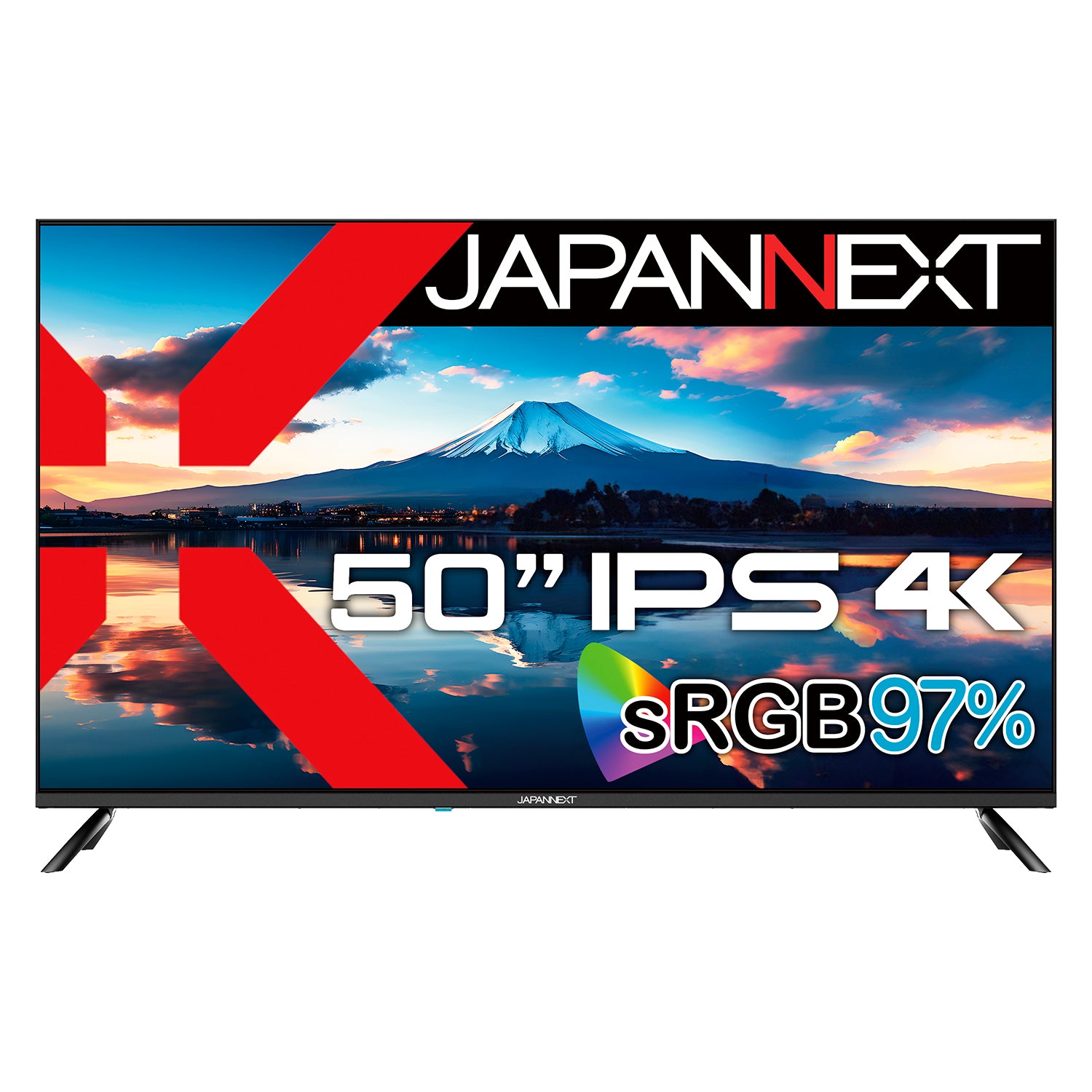 JAPANNEXT 50インチ IPSパネル搭載 大型4K液晶モニター JN-IPS50UHDR-U