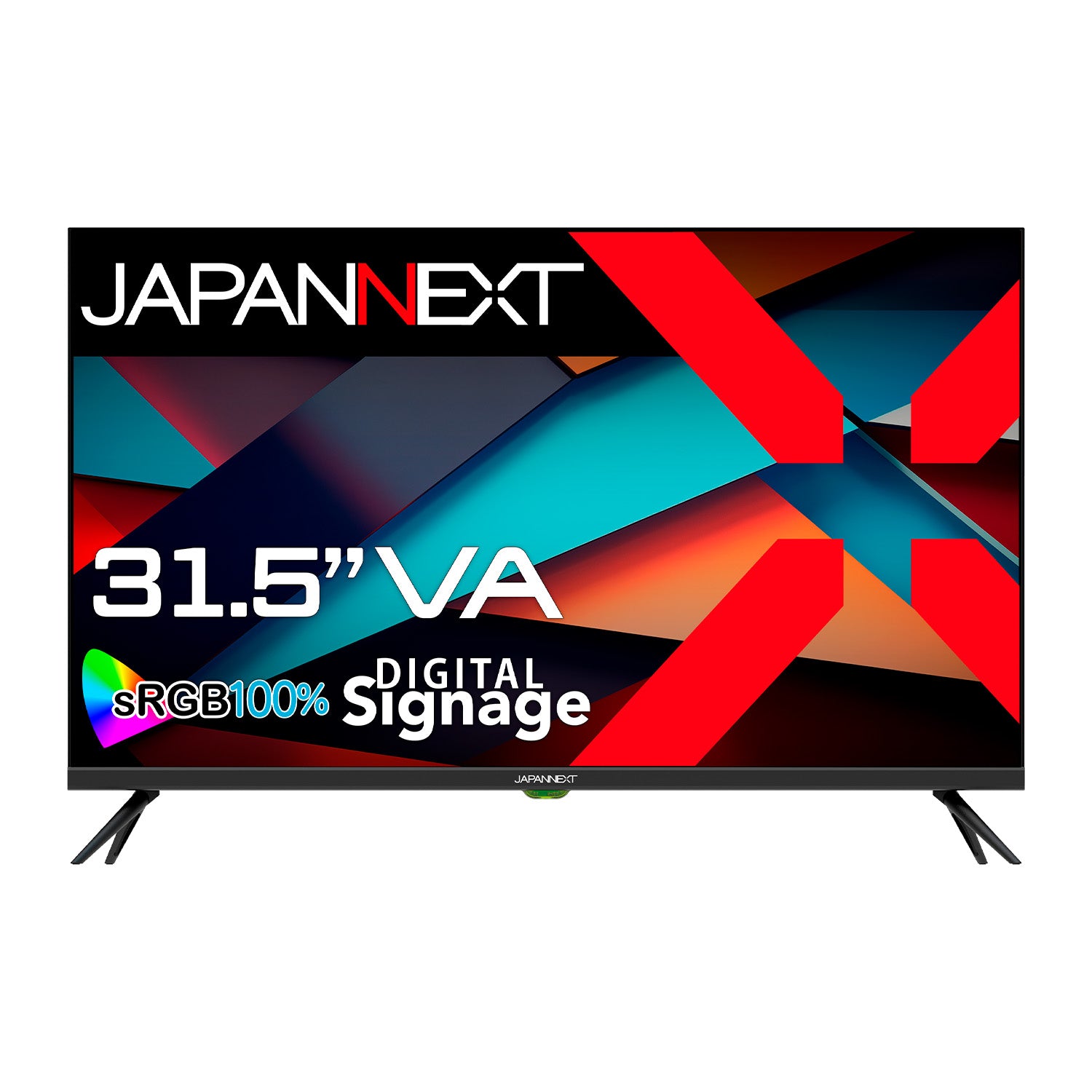 JAPANNEXT 31.5インチ VAパネル搭載 FWXGA(1366x768)解像度 液晶
