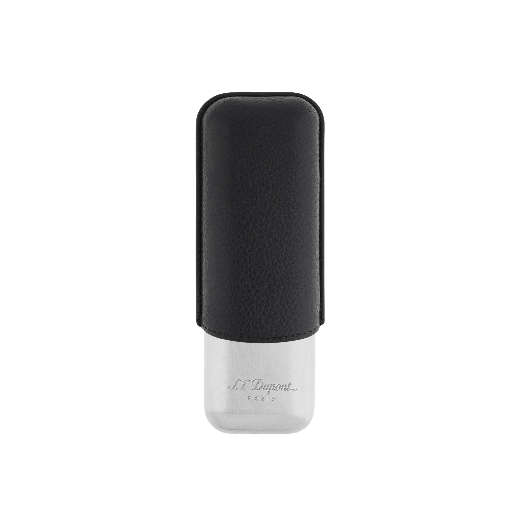 シガーケース 2本 ブラック グレインレザー | S.T. Dupont Official