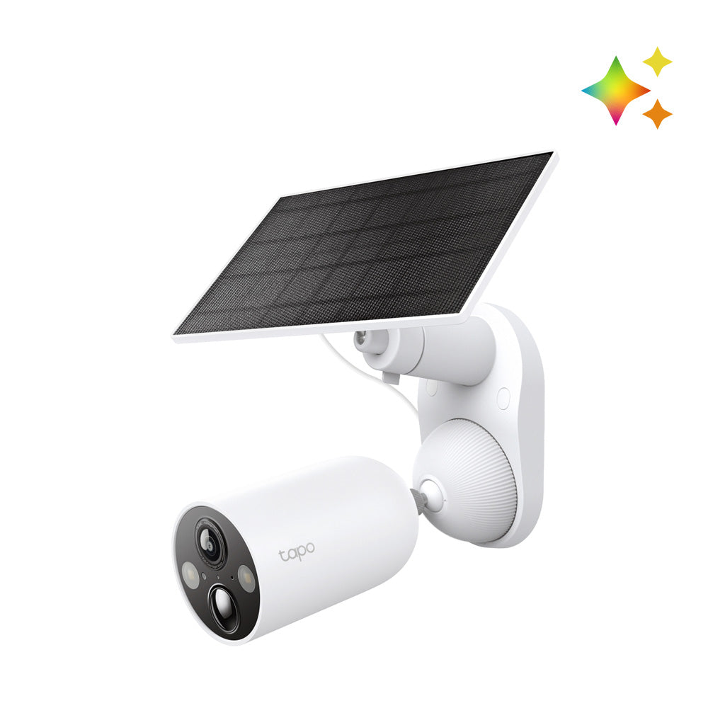 Tapo ソーラー屋外用防犯カメラセット 2K QHD 4MP Tapo C425 KIT