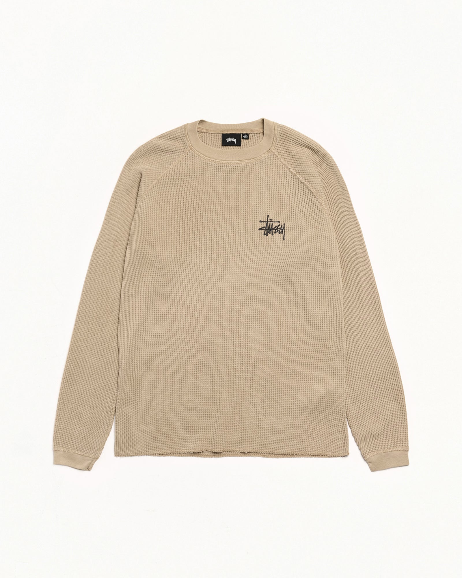 Basic Stüssy Thermal – Sand | Tops | Stüssy Japan