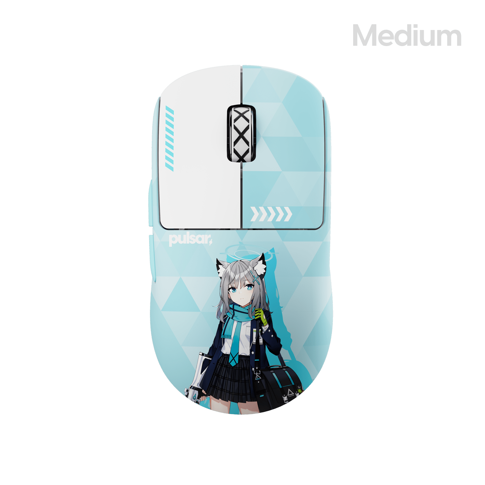 BlueArchive Shiroko Edition] X2 CrazyLight Medium Gaming Mouse