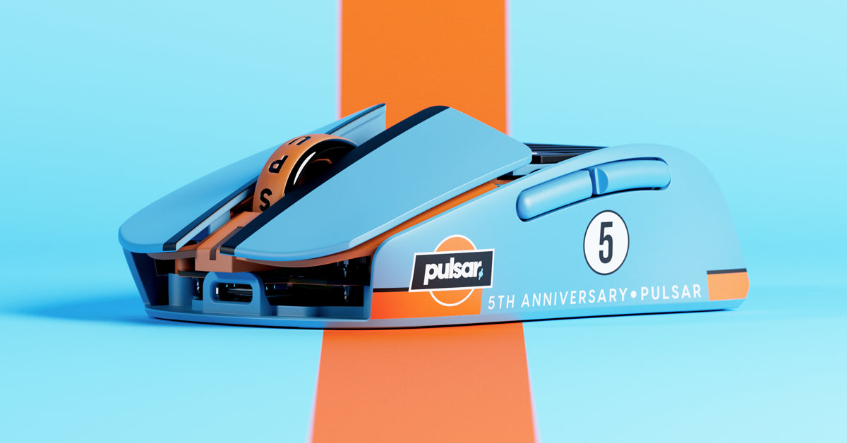 Pulsar LAB] X2F 5th Anniversary Mini Gaming Mouse – Pulsar Gaming