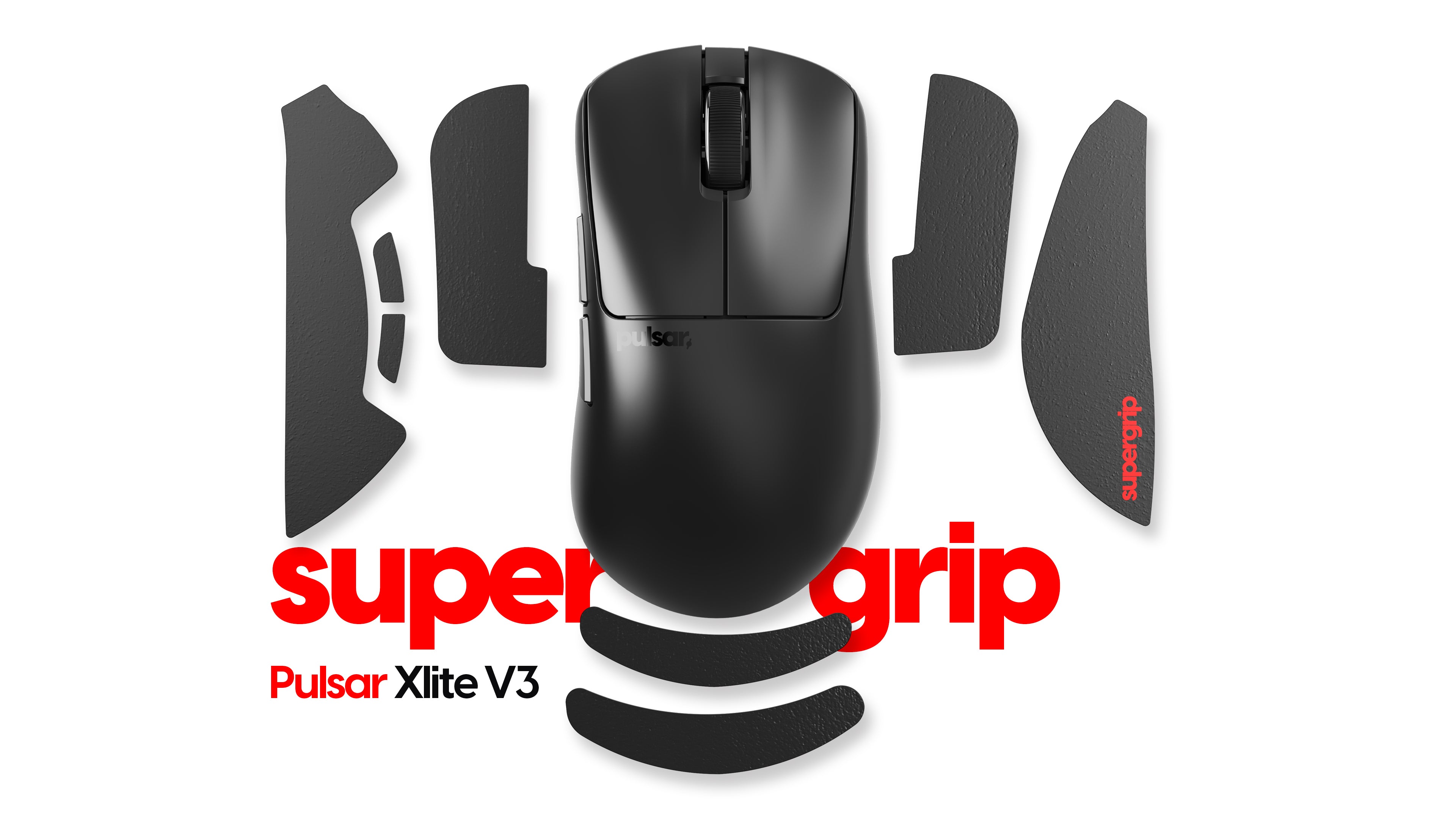 Supergrip Grip Tape for Xlite V3/V4 Gaming Mouse – Pulsar Gaming