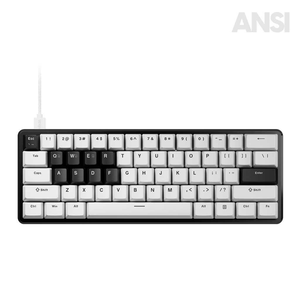 ANSI] PCMK 3HE 60 Hall Effect Magnetic Gaming Keyboard – Pulsar