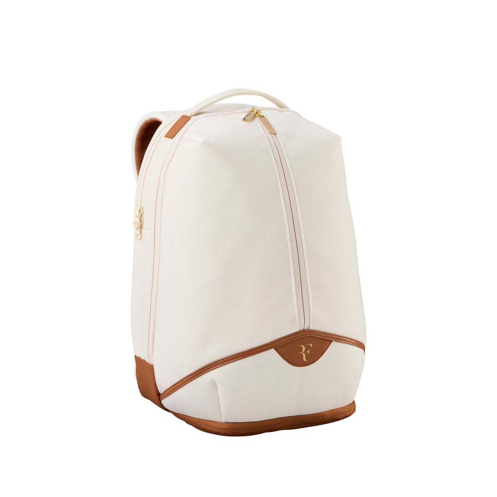RF LAWN COLLECTION TENNIS BACKPACK - Cream by Wilson Japan Racquet