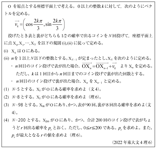 2022年東大数学|京極一樹の数学塾