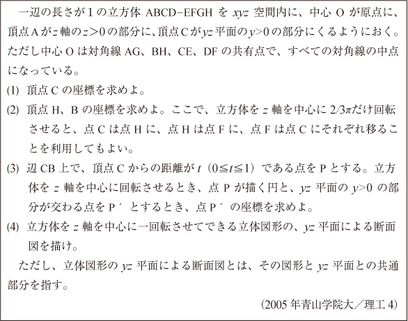 □複素数平面の回転や数列の問題|京極一樹の数学塾