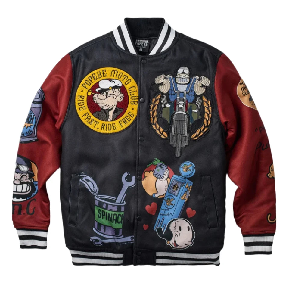 REASON x Popeye Wool Varsity Jacket – K MOMO