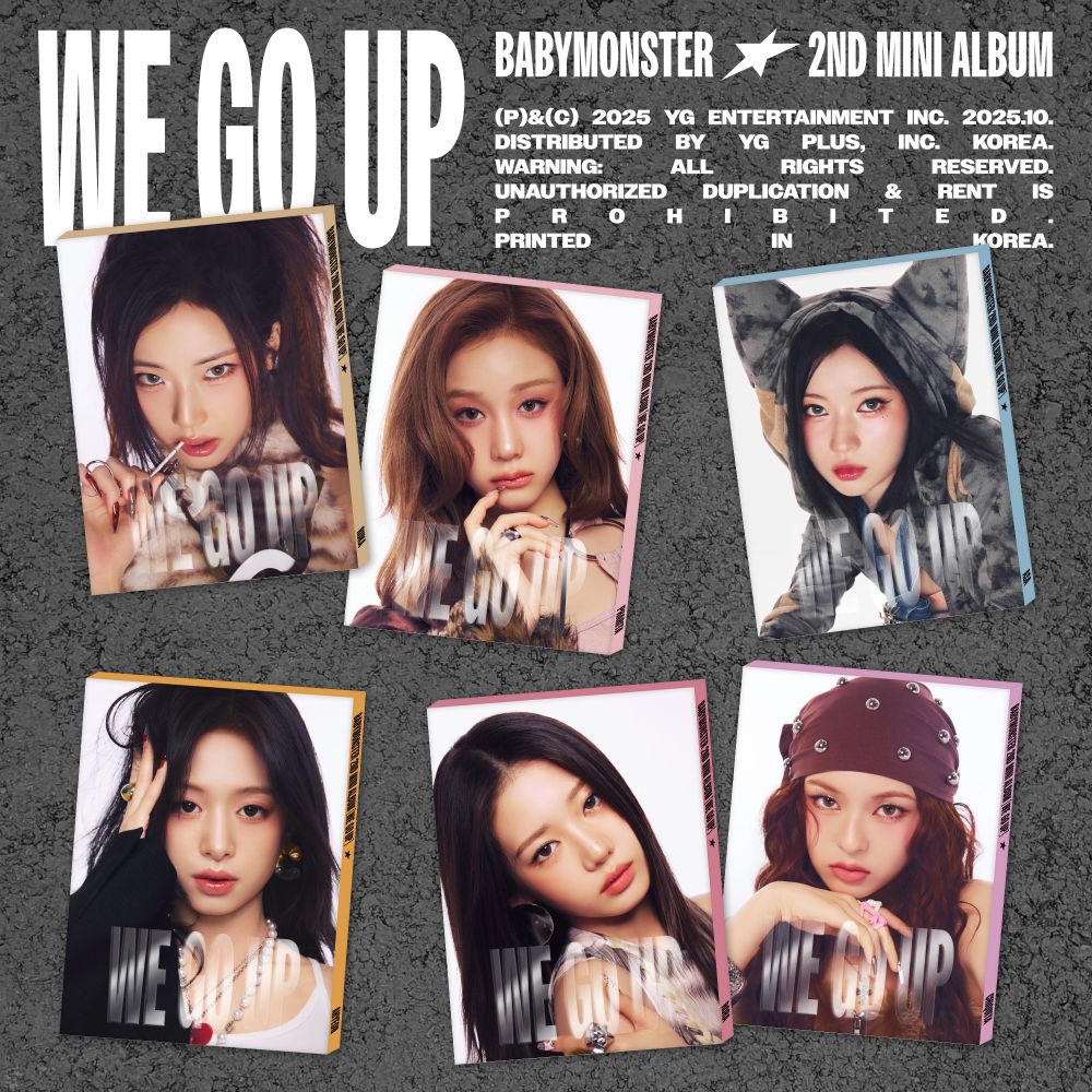BABYMONSTER - WE GO UP (PATTERN ver.) – Kpop Planet Global
