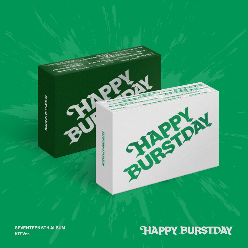 SEVENTEEN - HAPPY BURSTDAY (KiT ver.) – Kpop Planet Global