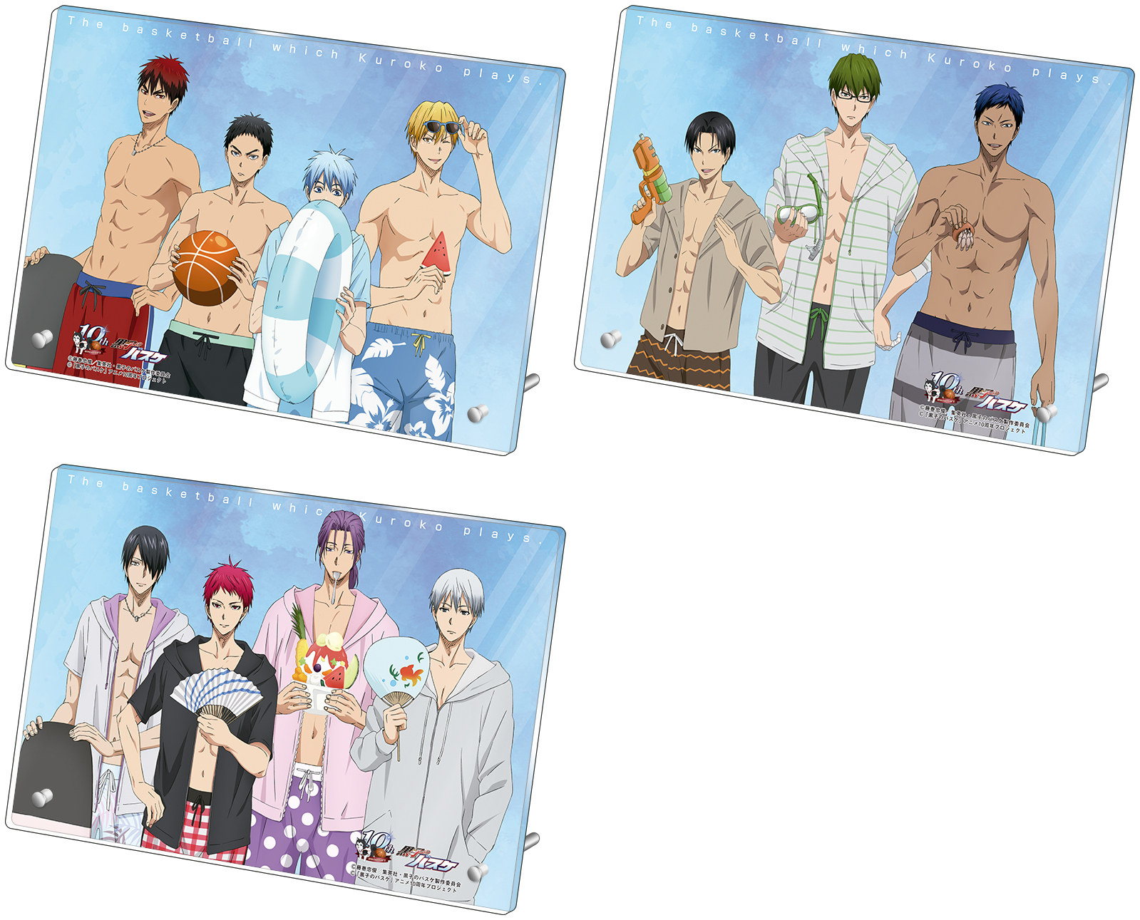 アニメイト：「黒子のバスケ 10th anniversaryフェア」開催決定