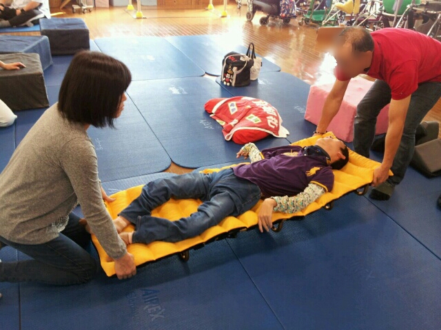 起立保持具 フレックス・ライダー☆の応用編: 姿勢保持にゃ毎日