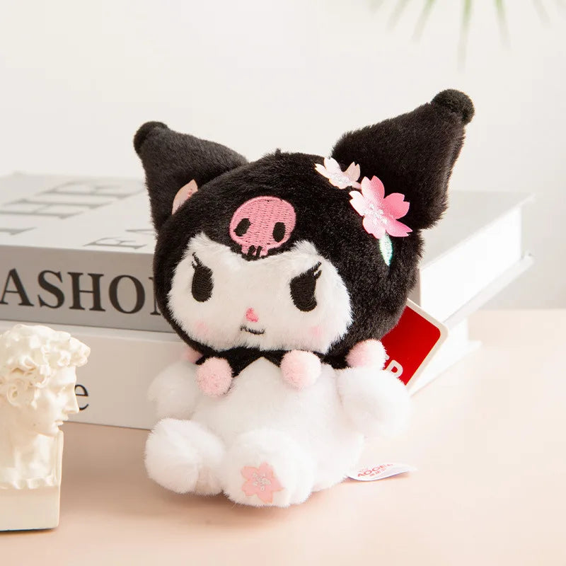 Sanrio Sakura Kuromi Plush Toys (10cm, 30cm) – Kyoota