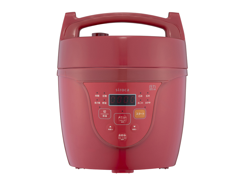 siroca、ボタンひとつで煮込み料理が作れるマイコン電気圧力鍋 - 家電