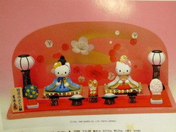 吉徳/ハローキティ/陶器/木製屏風/雛人形/吉徳大光/フィギュア